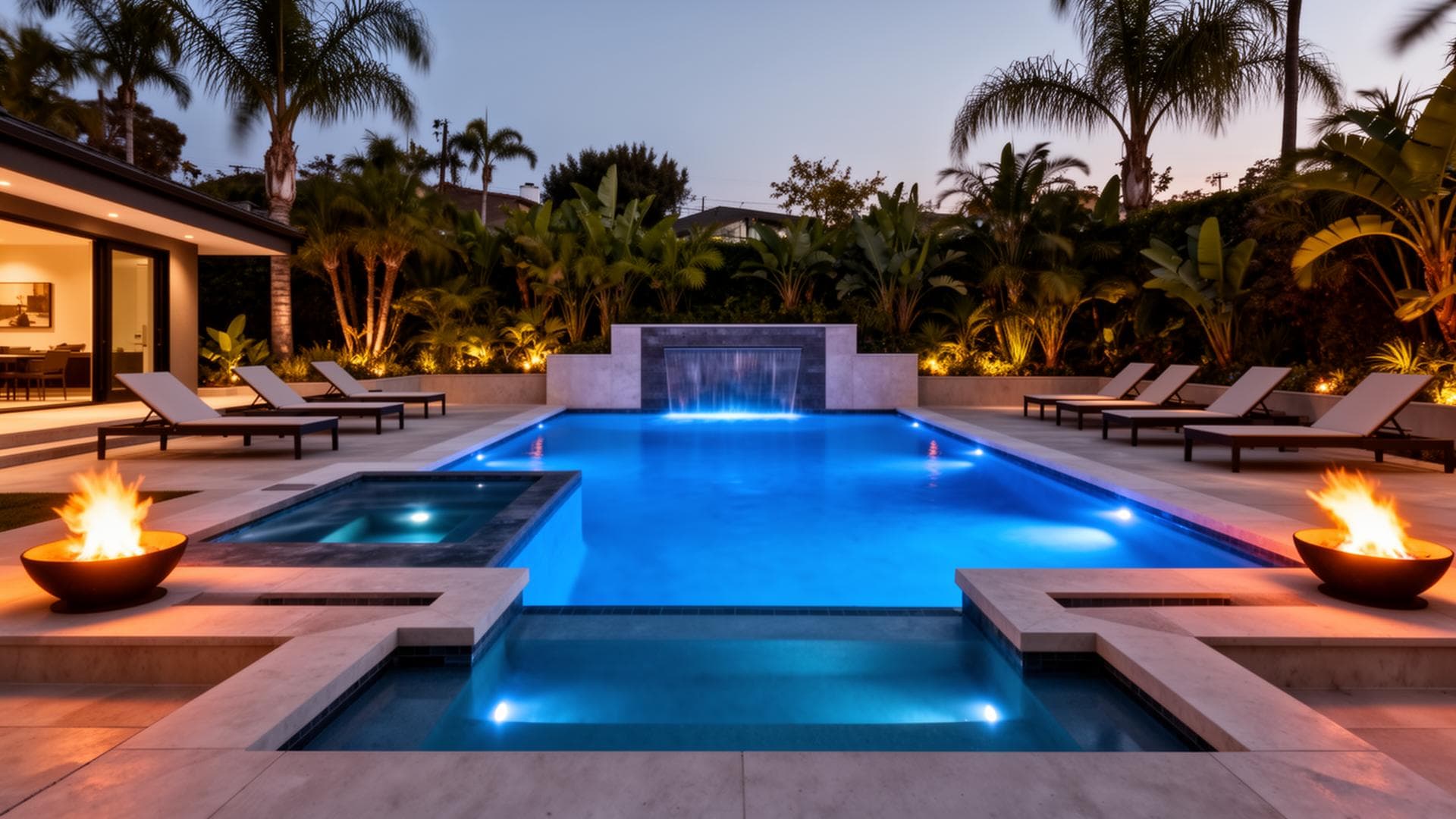Pools & Backyard