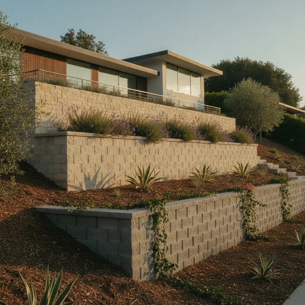 Retaining Wall: Premium vs. Mid-Tier in Los Angeles