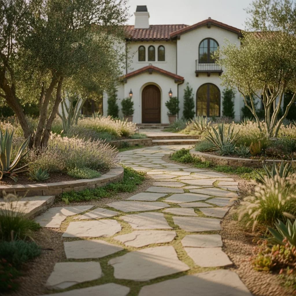 What Most Orange County Homeowners Get Wrong About Walkways