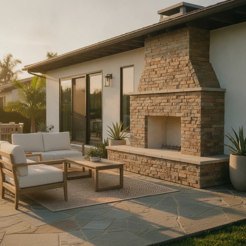 What Outdoor Fireplaces Actually Cost in Long Beach